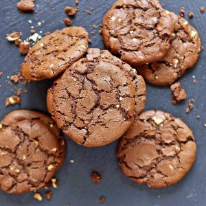 chocolate-peanut-butter-cookies-flourless