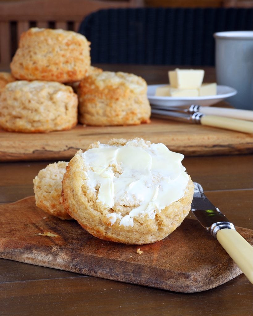 Buttered-Gluten-Free-Cheese-Scone